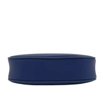 FashionPuzzle Navy Small Crescent Shoulder Bag for Women