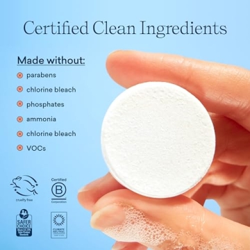 BLUELAND Eco Friendly Toilet Bowl Cleaner - 14 Plant-Based Tablets