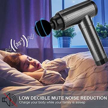 JamGym Massage Gun for Deep Tissue Muscle Relief