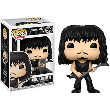 Funko Kirk Hammett Metallica POP! Figure with Protector