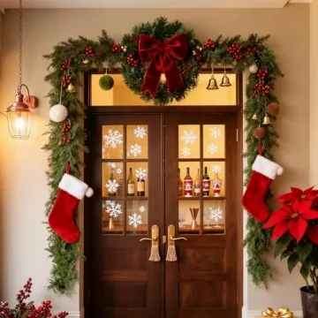 2Pcs 6Ft Norfolk Pine Garlands for Holiday Decor