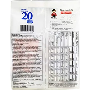 Miko Brand Miso Soup 20 Piece Value Pack Delicious & Easy