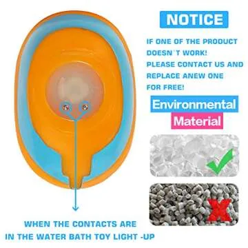 Light Up Boat Bath Toys for Kids - Fun & Safe!