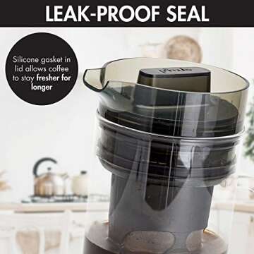 Primula Cold Brew Coffee Maker - 50-Oz Cold Brew Solution