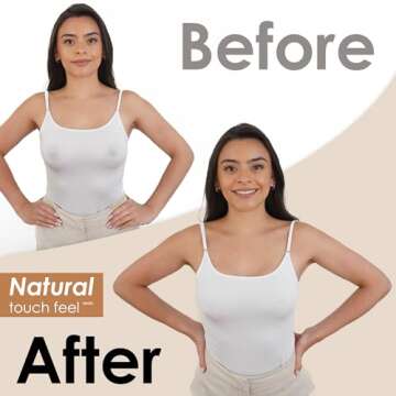 NEATS Nipple Covers for Women, Reusable & Hypoallergenic Adhesive Silicone Pasties