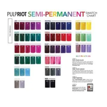 Pulp Riot Semi-Permanent Hair Color 4oz- Jam