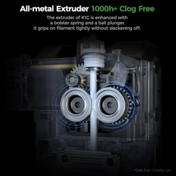 Creality K1C 3D Printer - Fast & Reliable 3D Printing