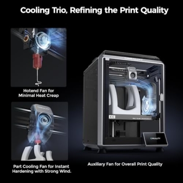 Creality K1C 3D Printer - Fast & Reliable 3D Printing