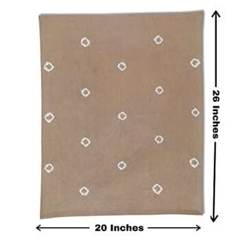 Folkulture Fall Kitchen Towels or Dish Towels, 20x26 Inches Tea Towels with Hanging Loop or Hand Towels, Flour Sack Towels or Dishcloth for Home Decorations, 100% Cotton Set of 3, Fall Decor