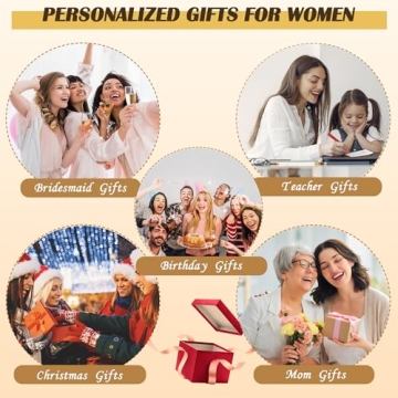 YOOLIFE Personalized Beach Tote Bag for Women