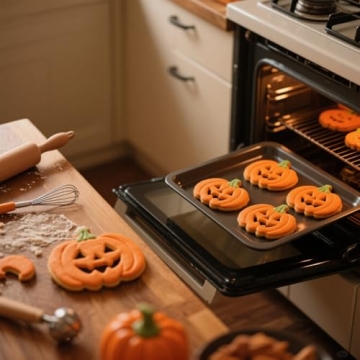 Halloween Cookie Cutters Set 10pcs for Fun Baking