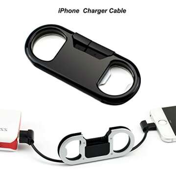 i-Dawn Keychain Cable and Bottle Opener for iPhone