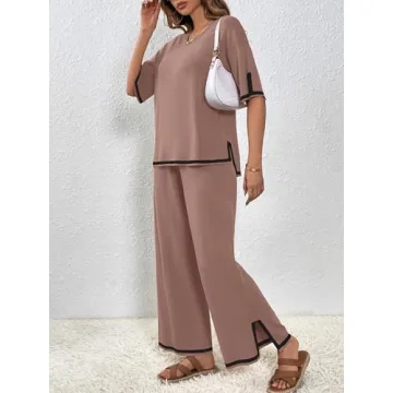 SuperPrity Summer Sweater Set for Women - Comfortable Loungewear