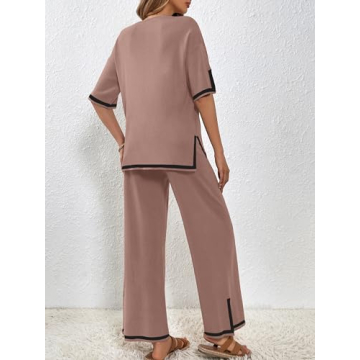 SuperPrity Summer Sweater Set for Women - Comfortable Loungewear