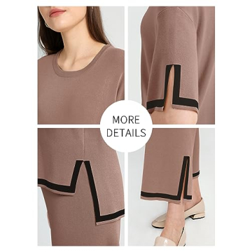 SuperPrity Summer Sweater Set for Women - Comfortable Loungewear