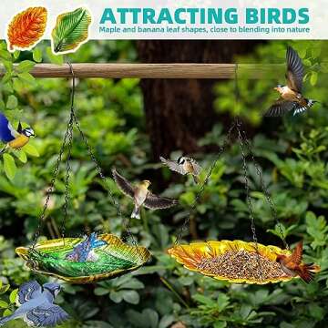 Outdoor Bird Feeder and Bath Set for Garden Joy