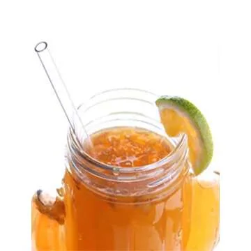 Dakoufish 11 Inch Clear Reusable Thick Plastic Drinking Straws Extra Long for 24oz & 40oz Mason Jar Tumblers,Set of 12 Pcs Straws with Cleaning Brush (11inch, Clear)