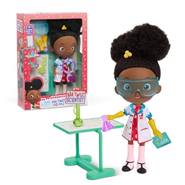 Just Play Ada Twist, Scientist Lab Doll - Interactive 12.5 Inch Toy with Accessories