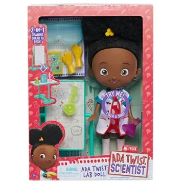 Interactive Ada Twist Scientist Doll with Lab Accessories