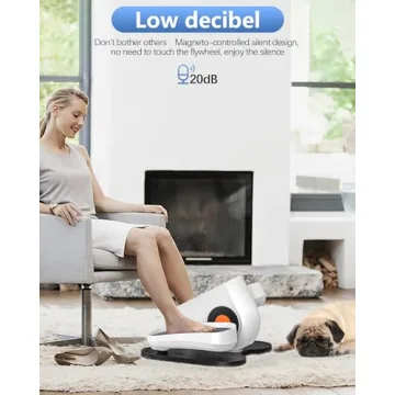 HJDFGSS Under Desk Elliptical - Compact Exercise Solution