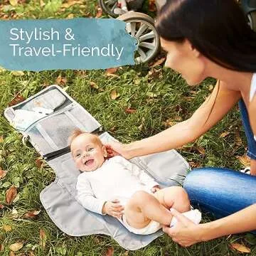 KiddyCare Portable Diaper Changing Pad for Easy Travel