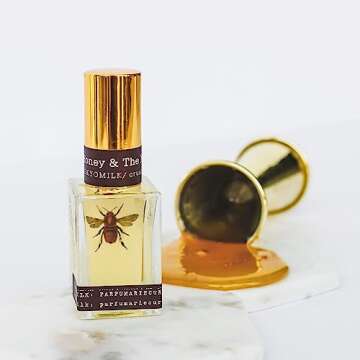 TokyoMilk Honey & The Moon Eau de Parfum, 1 fl. oz, 29.5 ml – Honey, Sugared Violet, Jasmine & Sandalwood – Subtly Sweet with Summertime Bees, Women’s Perfume, Eau de Parfum Spray for Women