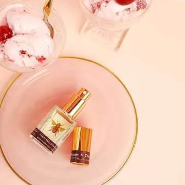 TokyoMilk Honey & The Moon Eau de Parfum, 1 fl. oz, 29.5 ml – Honey, Sugared Violet, Jasmine & Sandalwood – Subtly Sweet with Summertime Bees, Women’s Perfume, Eau de Parfum Spray for Women