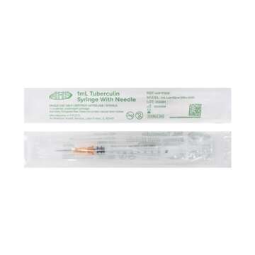 Generic 100 Pack 1mL Tuberculin Syringes for Pet Care