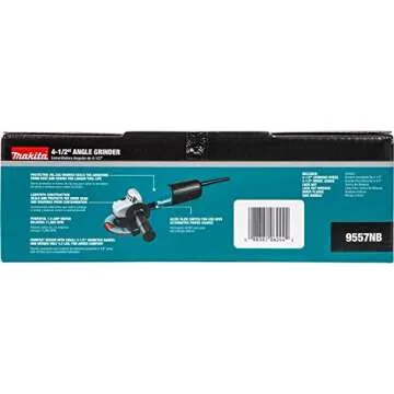 Makita 4-1/2" Angle Grinder 7.5 Amp - High Power Tool