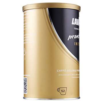 Lavazza Prontissimo! Intenso Instant Coffee - Intense & Flavorful