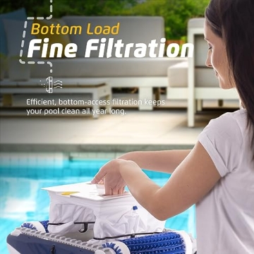 Dolphin Nautilus Pool Up Robotic Vacuum Easy Automated Cleaning