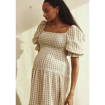 Chic Maternity Dress for Baby Showers and More