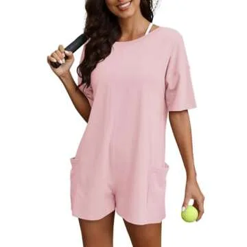 Yanekop Women’s Reversible Casual Romper for Style