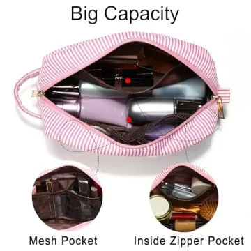 Personalized YOOLIFE Initial Cosmetic Bag for Teens