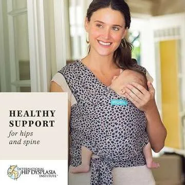 Stylish Moby Baby Wrap Carrier for Hands-Free Parenting