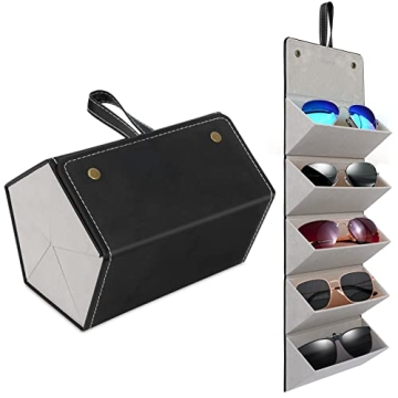 Unaone Sunglasses Organizer Case - Multifunctional Storage & Travel Accessory