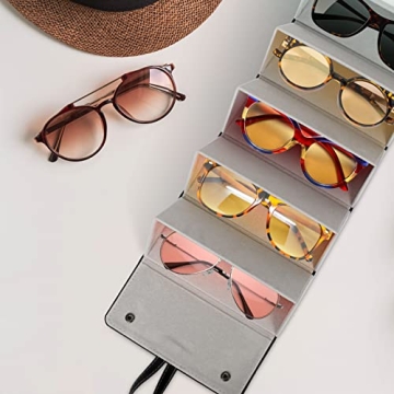 Unaone Sunglasses Organizer Case for Stylish Travel