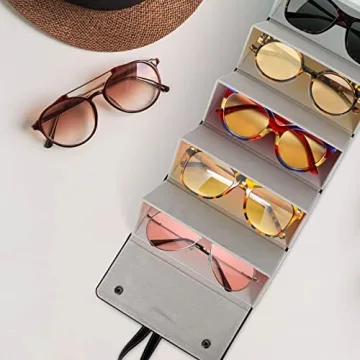 Unaone Sunglasses Organizer Case for Stylish Travel