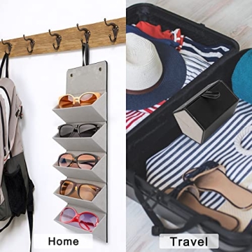 Unaone Sunglasses Organizer Case for Stylish Travel