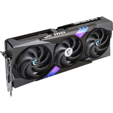 MSI RTX 5080 Tri-OC 16GB GDDR7 Graphics Card