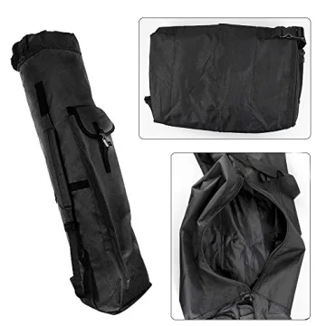 Allnice Travel Fishing Rod Organizer - Holds 5 Poles & Tackle