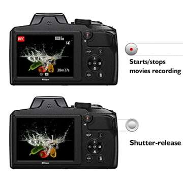 AODELAN Wireless Camera Remote for Nikon Zfc and More