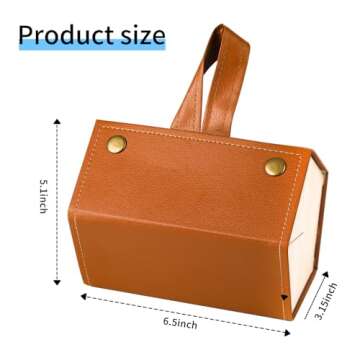 Kechmnew Sunglasses Travel Organizer Case,Valentine's Day Gift for Women Men -Hanging Eyeglasses Sto...