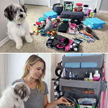 Paw Store - Pet Supplies & Accessories Over-the-Door Storage Organizer