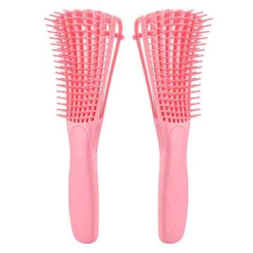 Hair Brushes Detangler Brush for Curly Hair Types - Effortless Styling