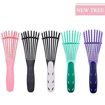 Hair Brushes Detangler Brush for Curly Hair Types - Effortless Styling