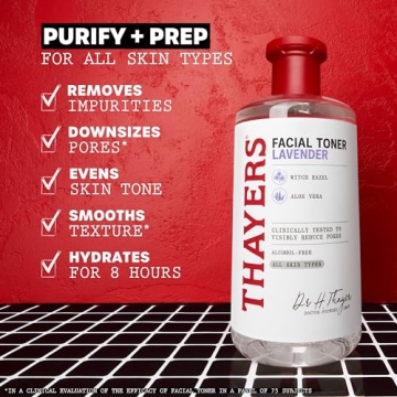 THAYERS Lavender Witch Hazel Facial Toner for Healthy Skin