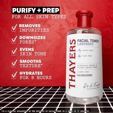 THAYERS Lavender Witch Hazel Facial Toner for Healthy Skin