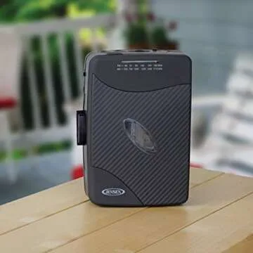 Jensen Portable Slim Radio Cassette Player - Nostalgic Sound Experience