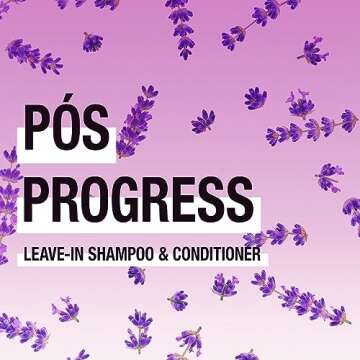 INOAR – POS Progress Shampoo & Conditioner Kit, Keratin Treatment, Strengthen Hair, Healthy, Soft, Smooth Hair, Anti-Frizz, Hair Repair, Vegan Hair Products for Men and Women (8.45 oz. each)